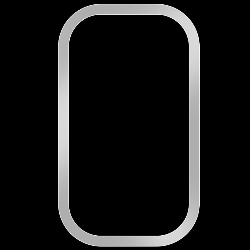 International 9900/I/IX stainless steel sleeper vent door surround