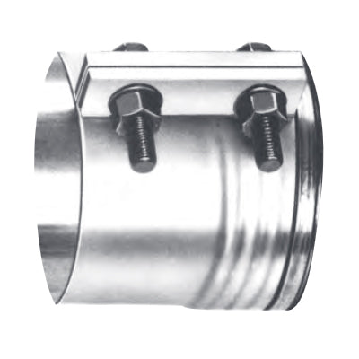 Dynaflex stainless steel "tru-seal" exhaust band clamp - 8" diameter