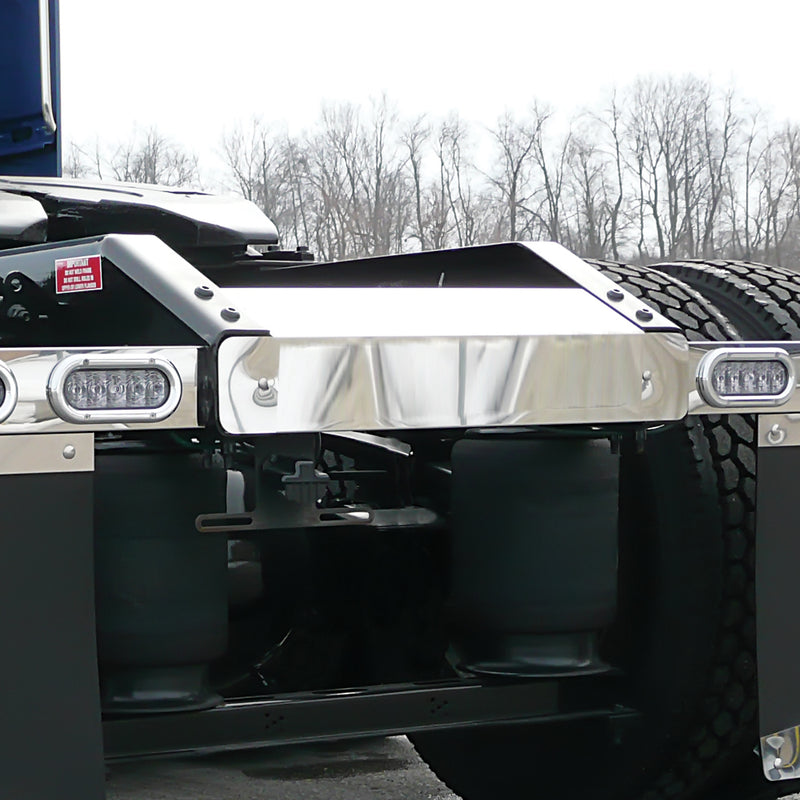 Volvo VN 2004+ stainless steel rear frame cover