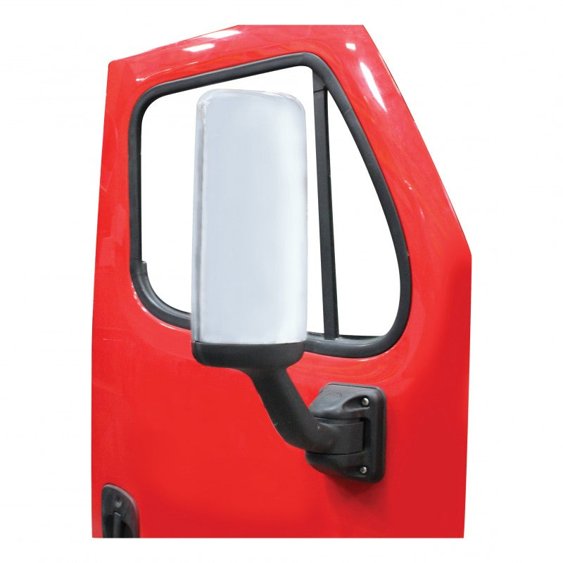 Freightliner Cascadia -2013 chrome plastic mirror back - SINGLE