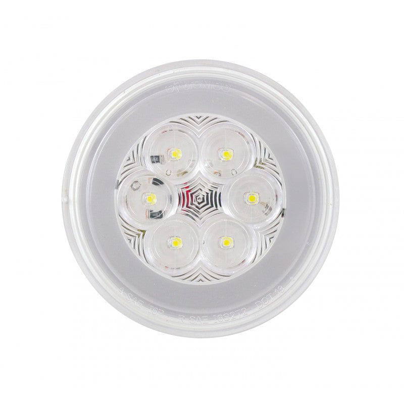 "Halo" White 4" round 21 diode LED backup/reverse light