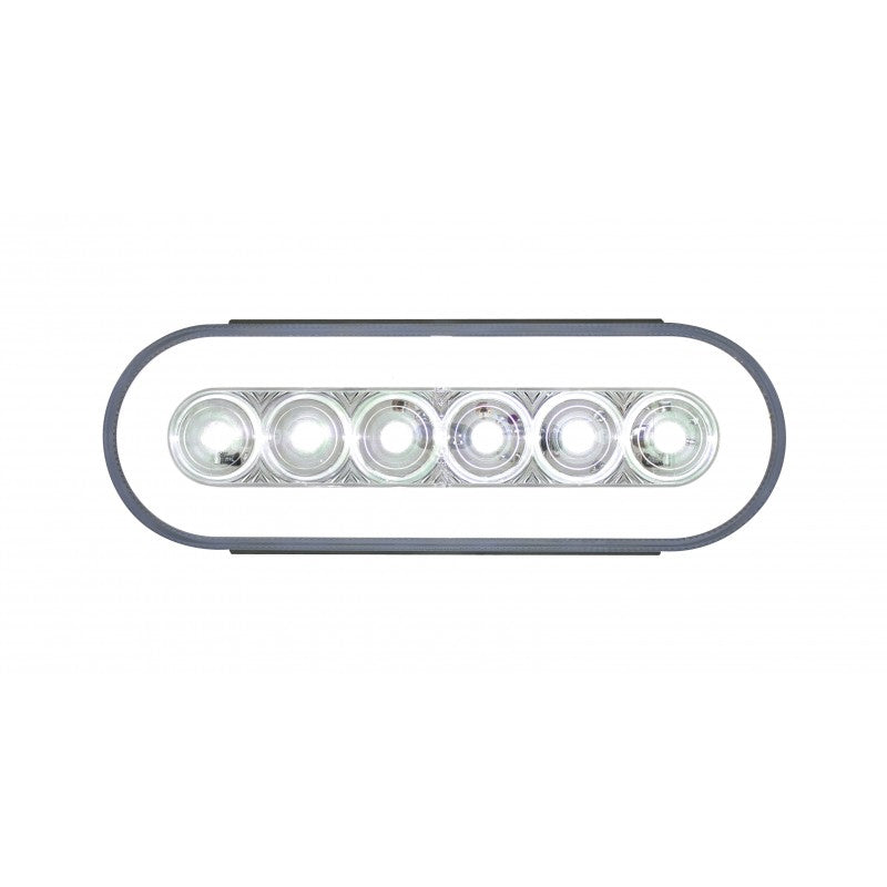"Halo" White oval 22 diode LED backup/reverse light