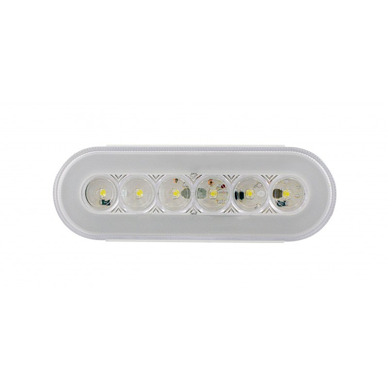 "Halo" White oval 22 diode LED backup/reverse light