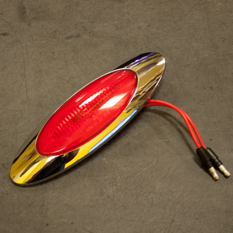 M1 Red Halo Glow millennium-style LED marker light