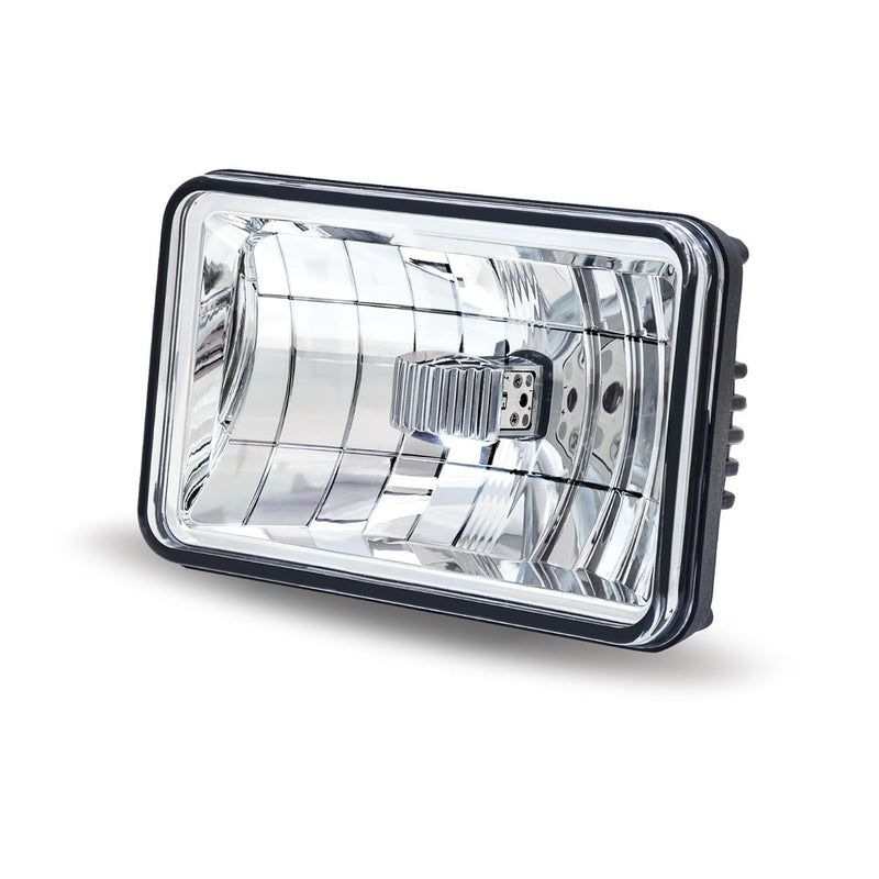 4" x 6" dual rectangular 2 diode LED headlight