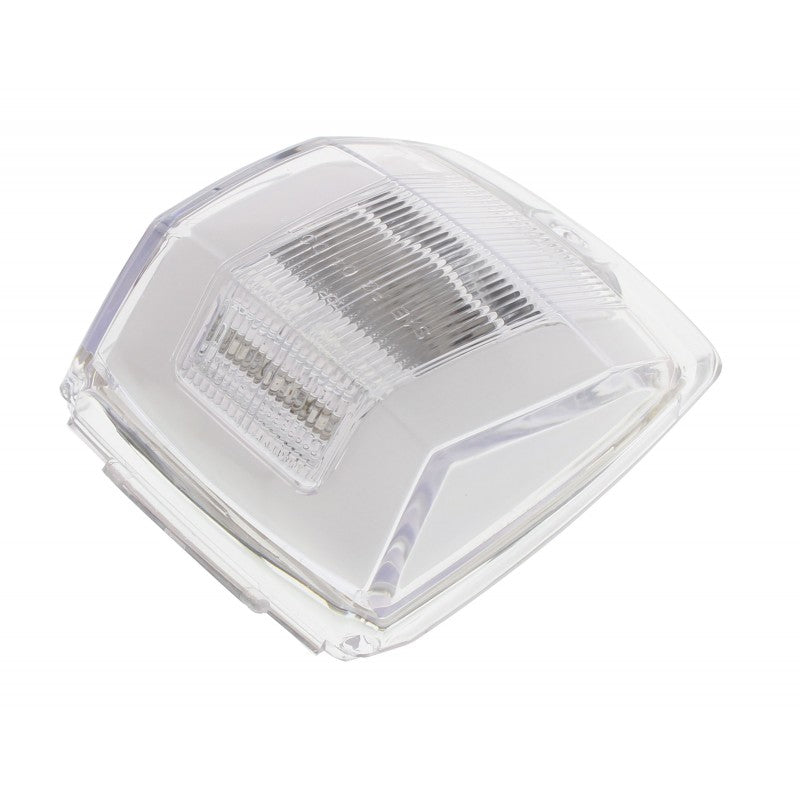 "Halo" Amber 24 diode Kenworth-style LED cab light - CLEAR lens