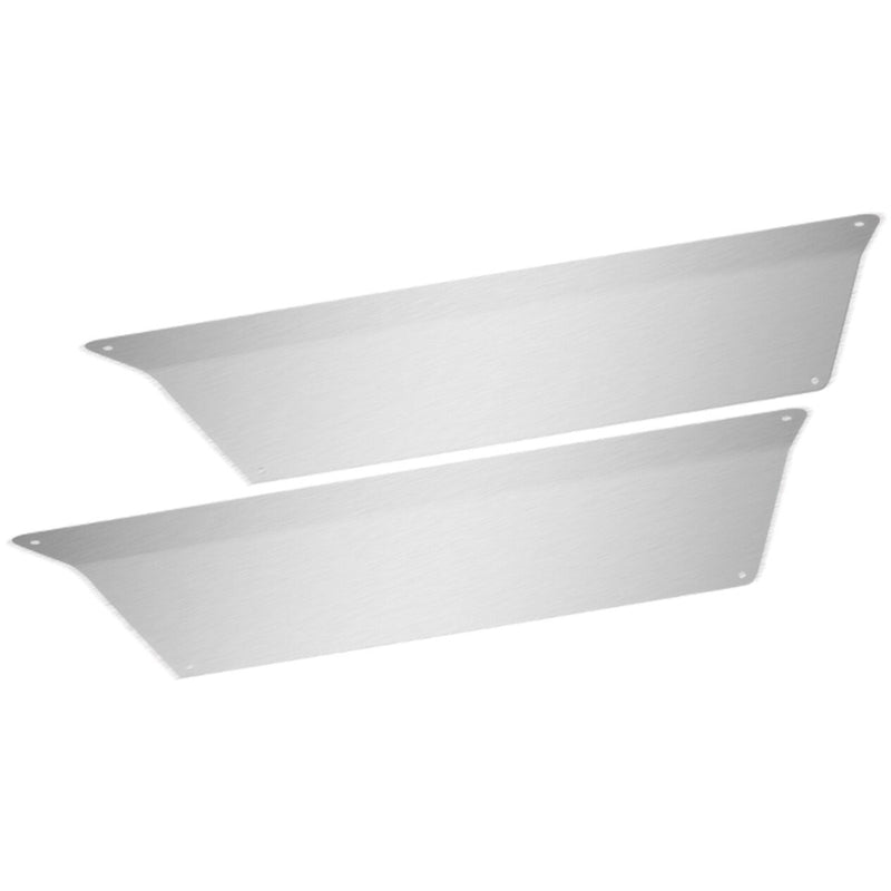 Peterbilt 579 stainless steel front step trim - PAIR