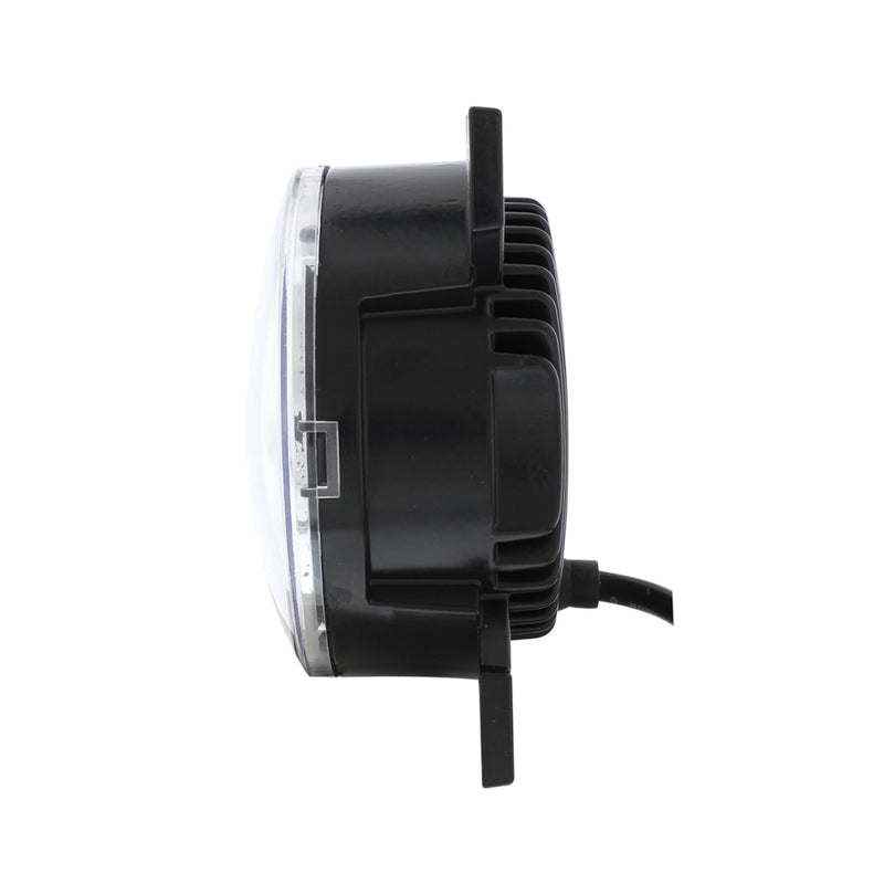 Kenworth T660 / Peterbilt 579 white 6 diode LED fog light w/LED position bar