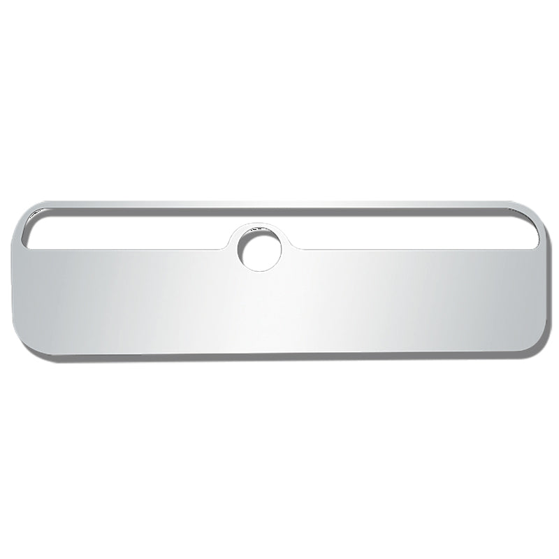 Peterbilt 389 stainless steel cubby door cover - 2 piece kit
