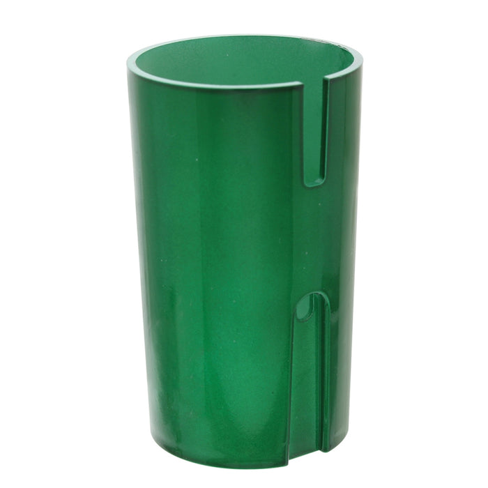 Emerald Green gear shifter skirt for Eaton Fuller transmission - plastic with "candy" finish
