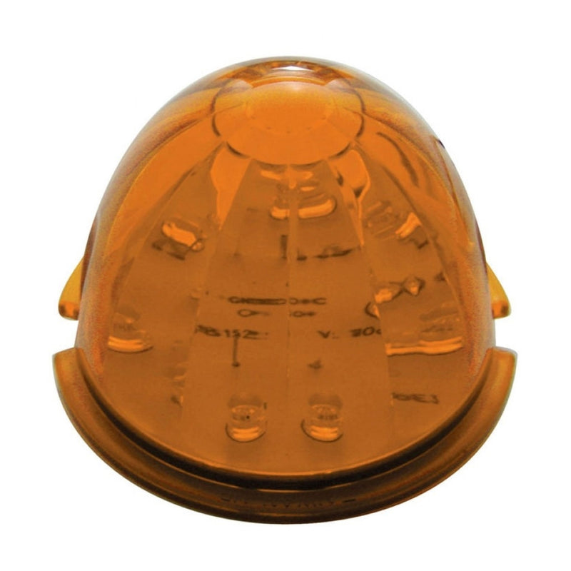 Amber 17 diode LED cab light-style turn signal
