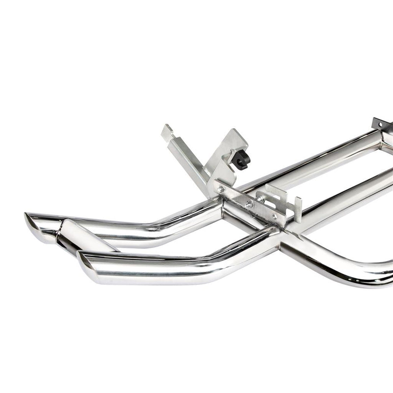 Mounting kit for universal stainless steel grill guard