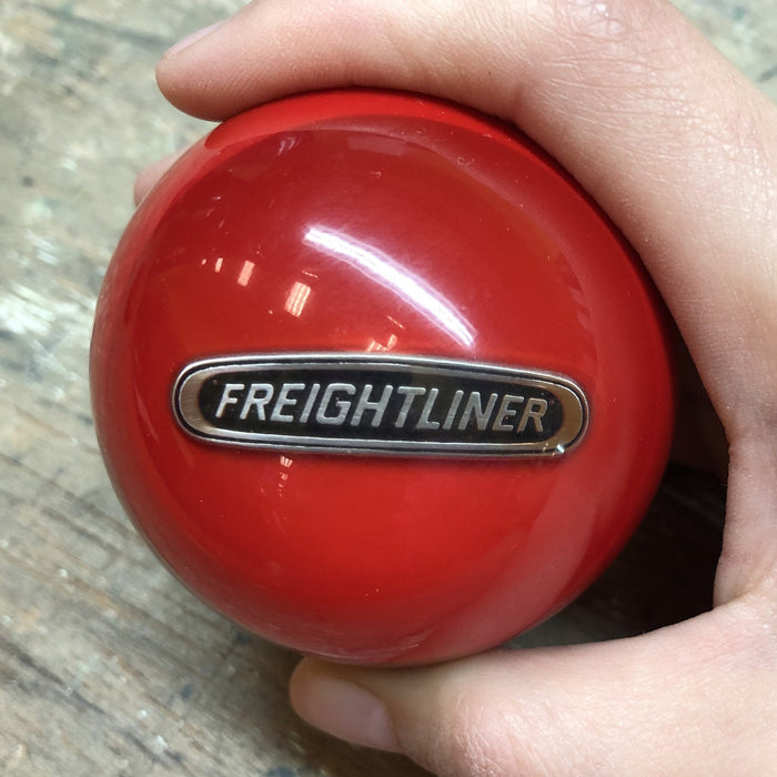 Freightliner logo 2.25" diameter round gear shift knob