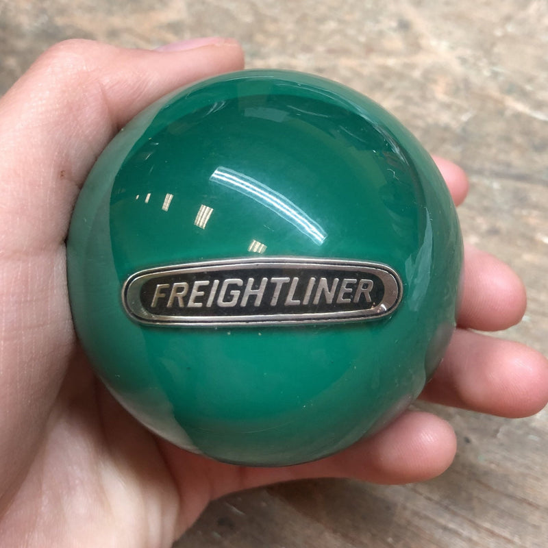 Freightliner logo 2.25" diameter round gear shift knob