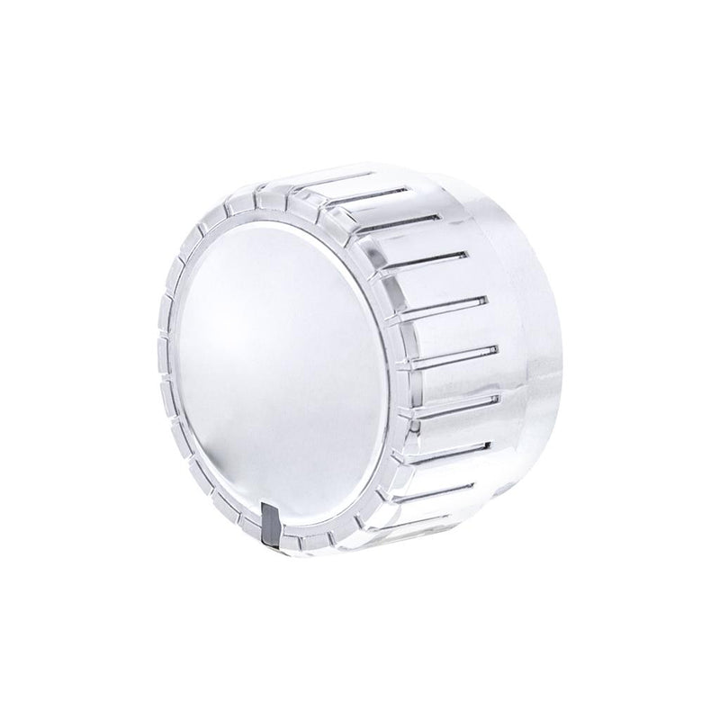 Kenworth T680 chrome plastic sleeper air conditoner / heater control knob - SINGLE
