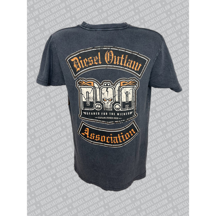 Diesel Outlaw Association - "Rocker" premium trucker t-shirt