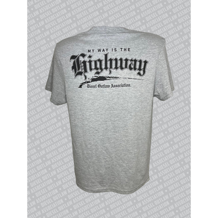 Diesel Outlaw Association - "My Way" premium trucker t-shirt