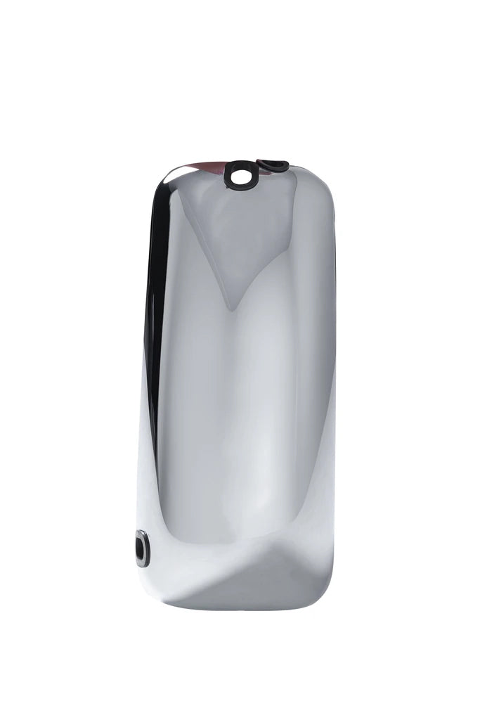 Peterbilt 386/389 chrome plastic mirror back - SINGLE