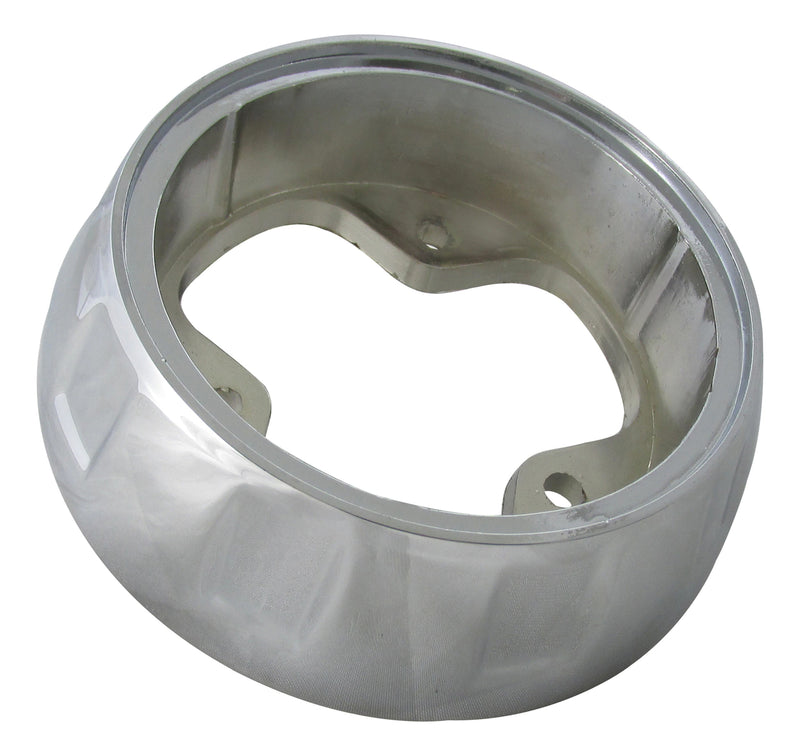 Chrome horn button and bezel for Steering Creations steering wheels