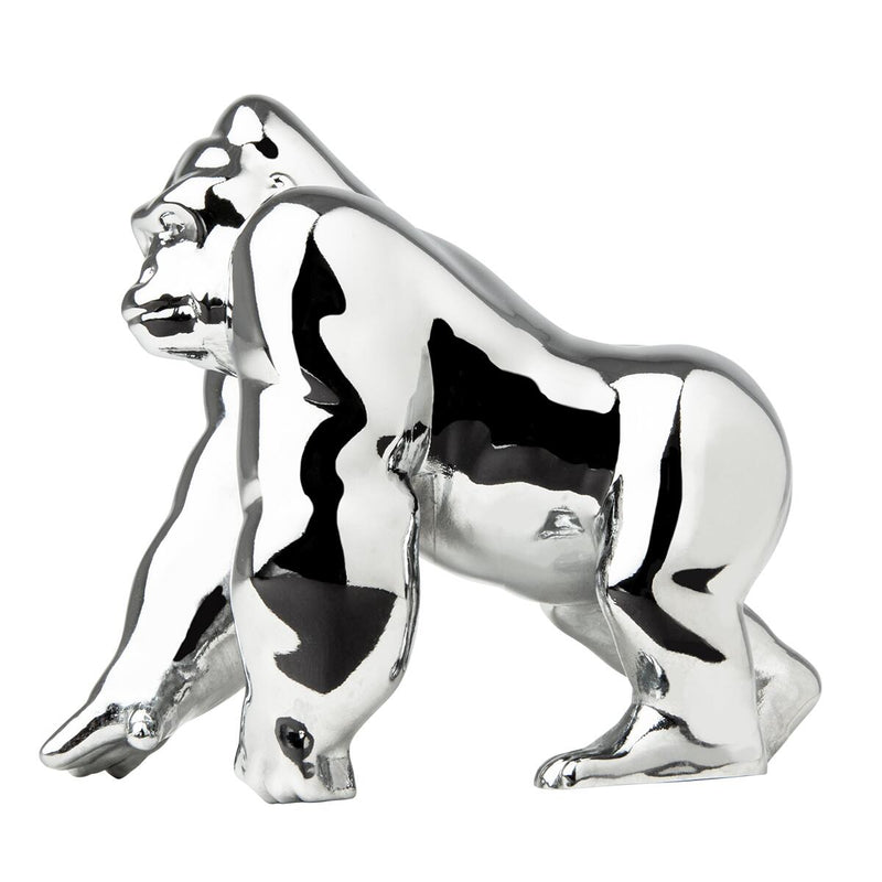 "Gorilla King" chrome hood ornament