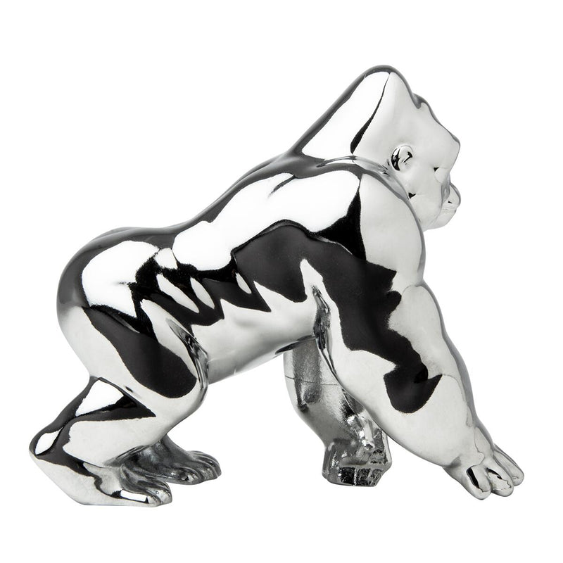 "Gorilla King" chrome hood ornament