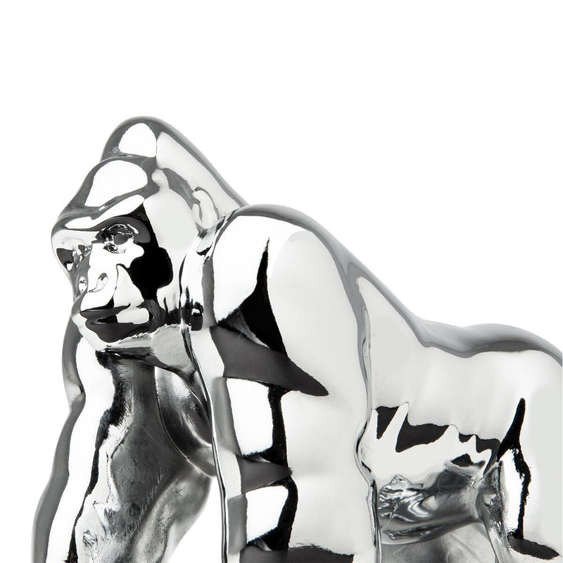 "Gorilla King" chrome hood ornament