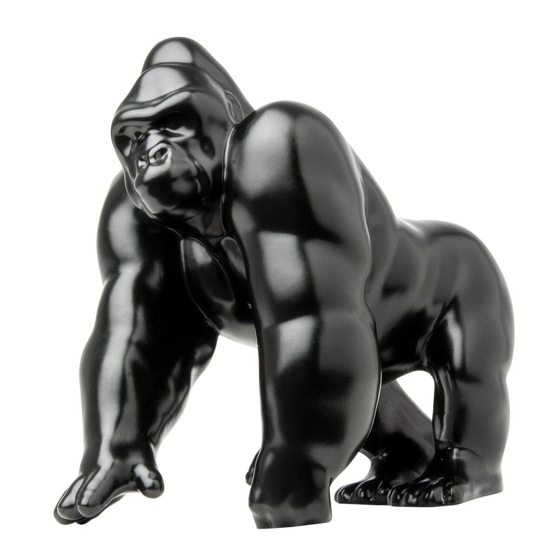 "Gorilla King" black hood ornament