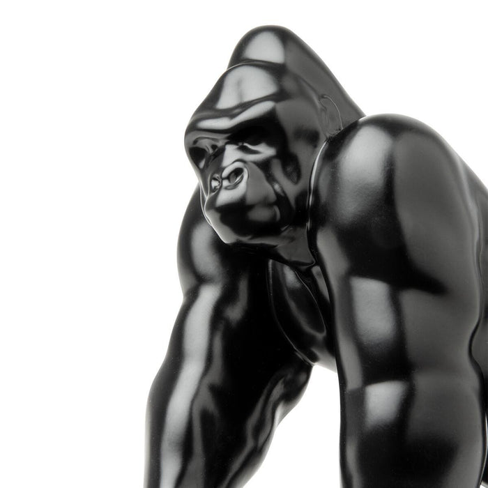 "Gorilla King" black hood ornament