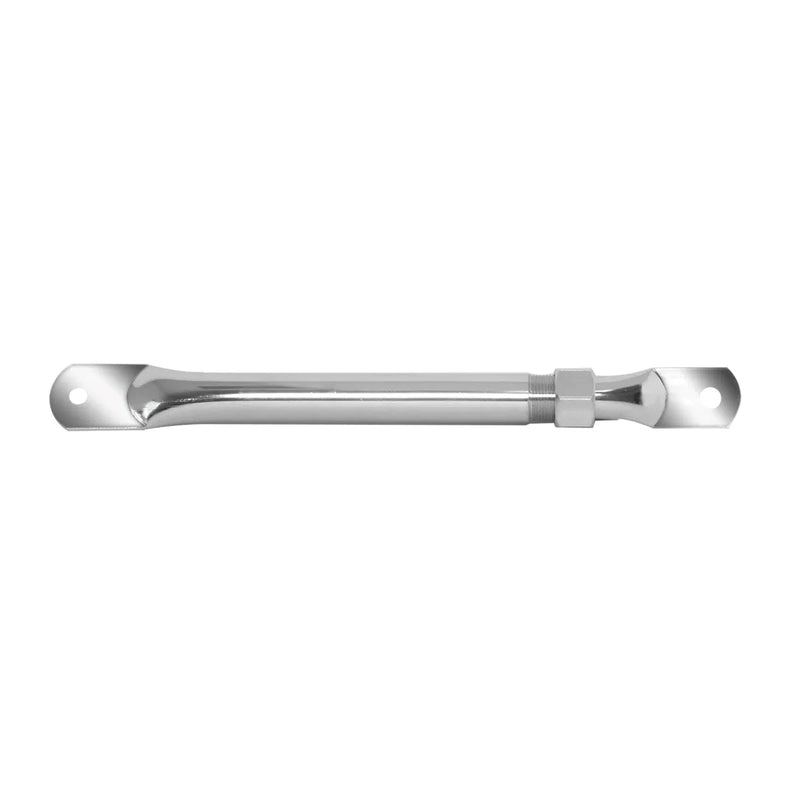 10" - 14" adjustable chrome mirror arm brace - SINGLE