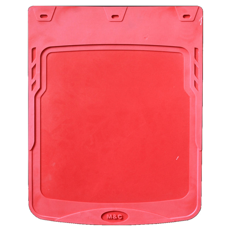 Flat Red Mud Flap 24" X 30" - PAIR