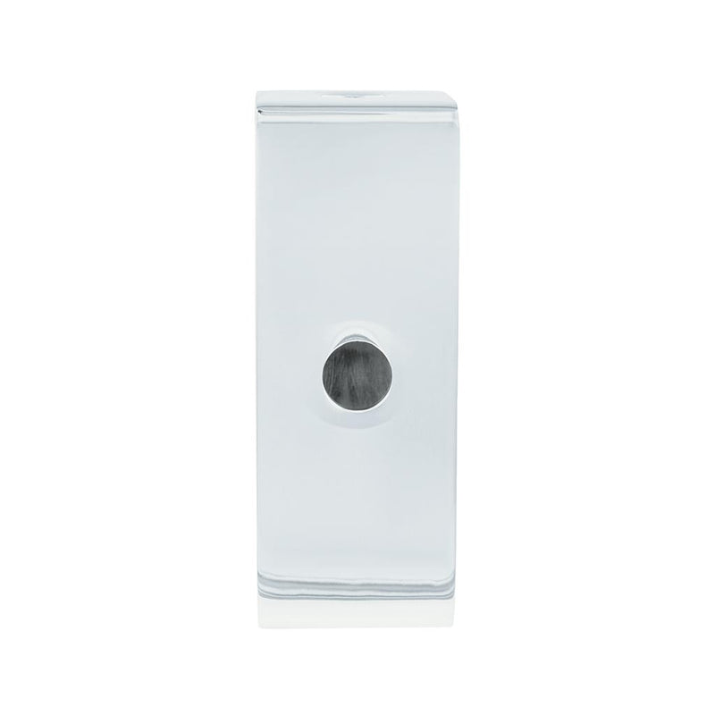 Stainless steel pedestal light mounting bracket - 4" x 1/2" x 2"