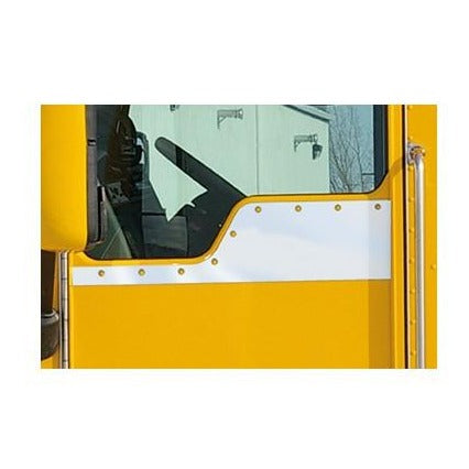 Kenworth T660/T800/W900 w/Daylite Door stainless steel window do — Empire Chrome