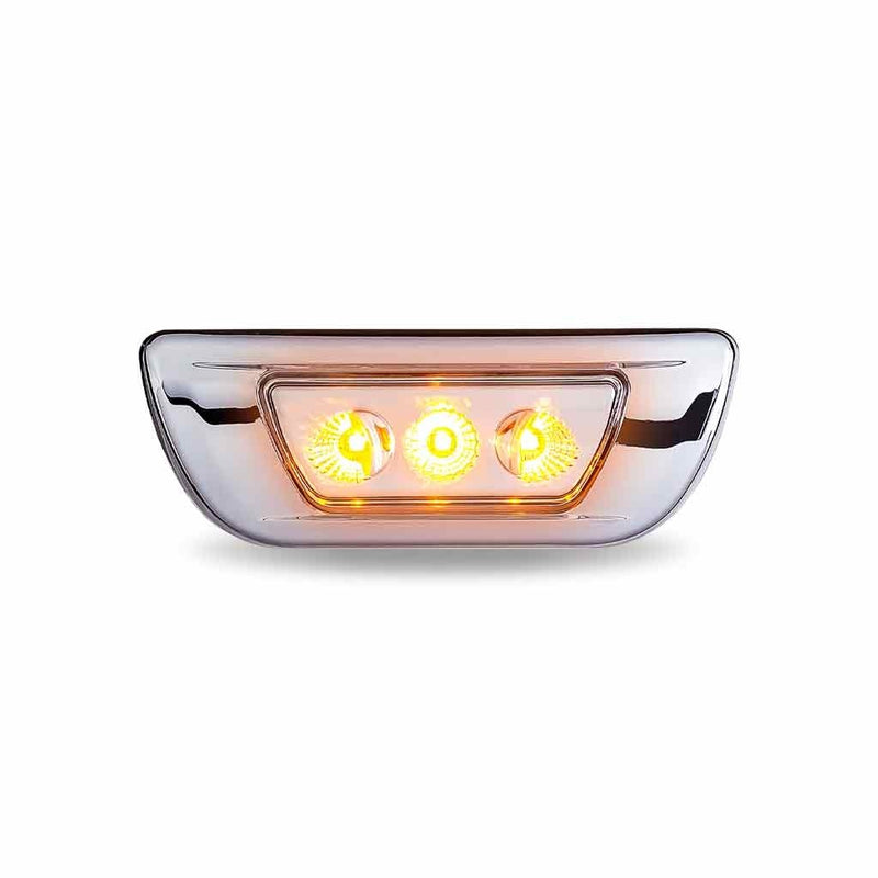Kenworth T680 / Peterbilt 579 Amber/Purple Dual Revolution LED cab marker light - SINGLE