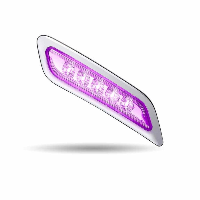 Peterbilt 579/567/587 Amber/Purple Dual Revolution LED door marker/turn signal/auxiliary light