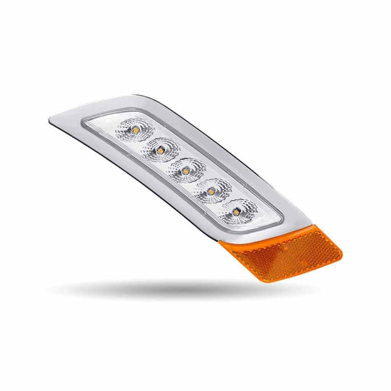 Peterbilt 579/567/587 Amber/Green Dual Revolution LED fender marker/turn signal/auxiliary light