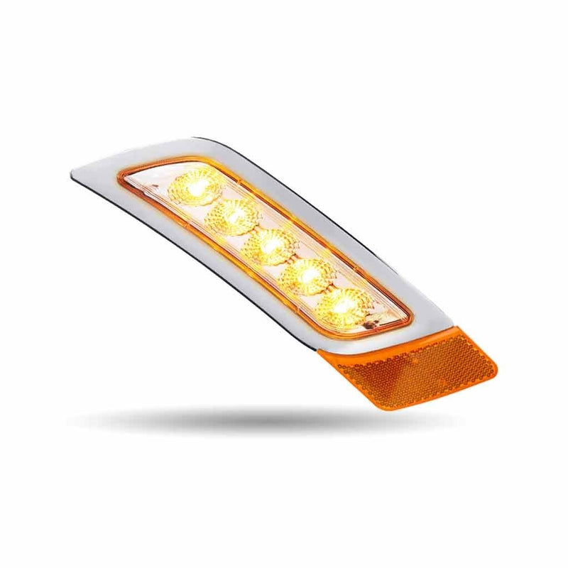 Peterbilt 579/567/587 Amber/Green Dual Revolution LED fender marker/turn signal/auxiliary light