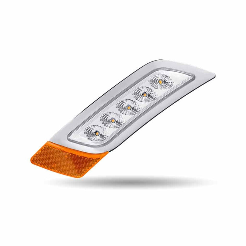 Peterbilt 579/567/587 Amber/Purple Dual Revolution LED fender marker/turn signal/auxiliary light