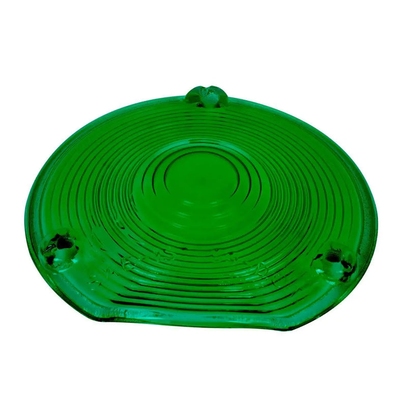 4" round glass replacement lens for sleeper load light - SINGLE