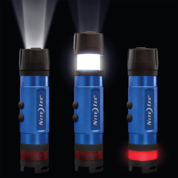 Radiant 3-in-1 LED Mini Flashlight