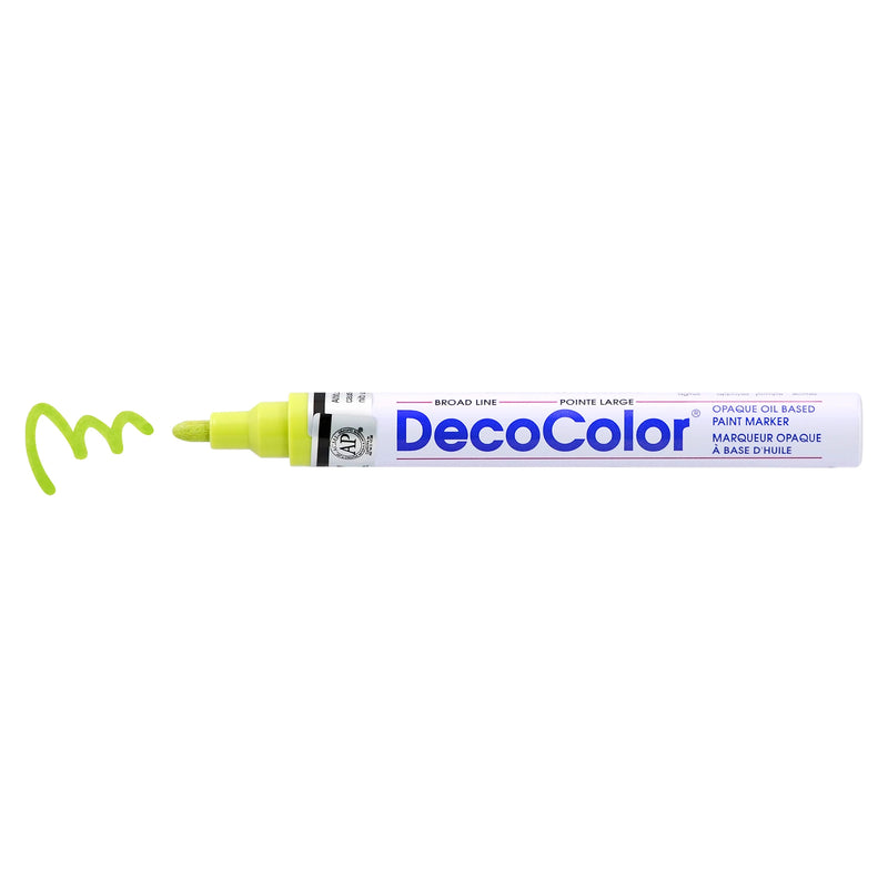 Broad point tire marker paint pen