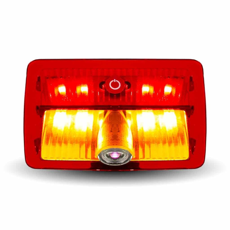 Peterbilt 384/386/389 or Kenworth W900/T800 LED 6-color door light with ground effect