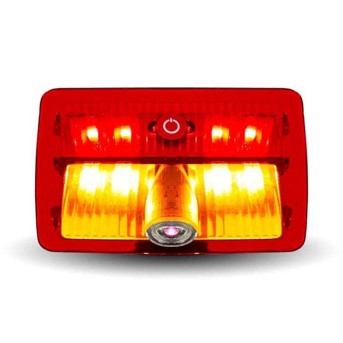 Peterbilt 384/386/389 or Kenworth W900/T800 LED 6-color door light with ground effect