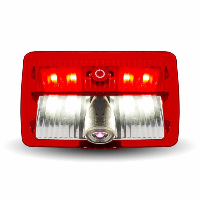 Peterbilt 384/386/389 or Kenworth W900/T800 LED 6-color door light with ground effect