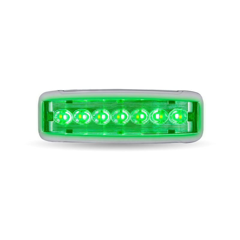 Kenworth T680 / Peterbilt 579 6-color LED replacement dome light amber/blue/green/purple/red/white - SINGLE