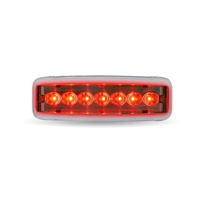 Kenworth T680 / Peterbilt 579 6-color LED replacement dome light amber/blue/green/purple/red/white - SINGLE