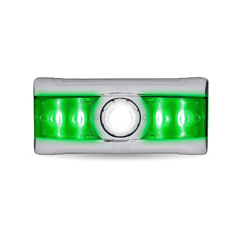 Peterbilt 379 6-color LED replacement dome and map light amber/blue/green/purple/red/white - SINGLE