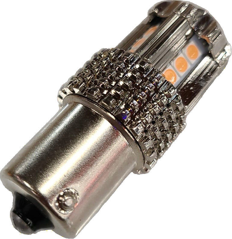 #1156 15 diode LED light bulb for glass watermelon lens light - SINGLE