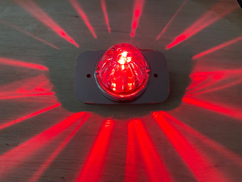 #1157 15 diode LED light bulb for glass watermelon lens light - SINGLE