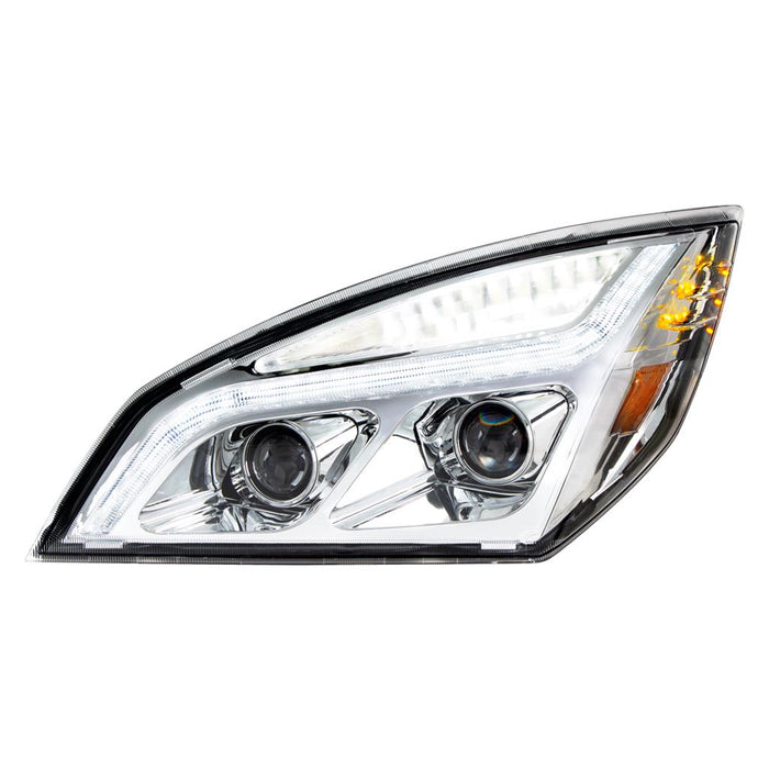 Freightliner Cascadia 2018-2023 all LED projector-style headlight w/LED position light