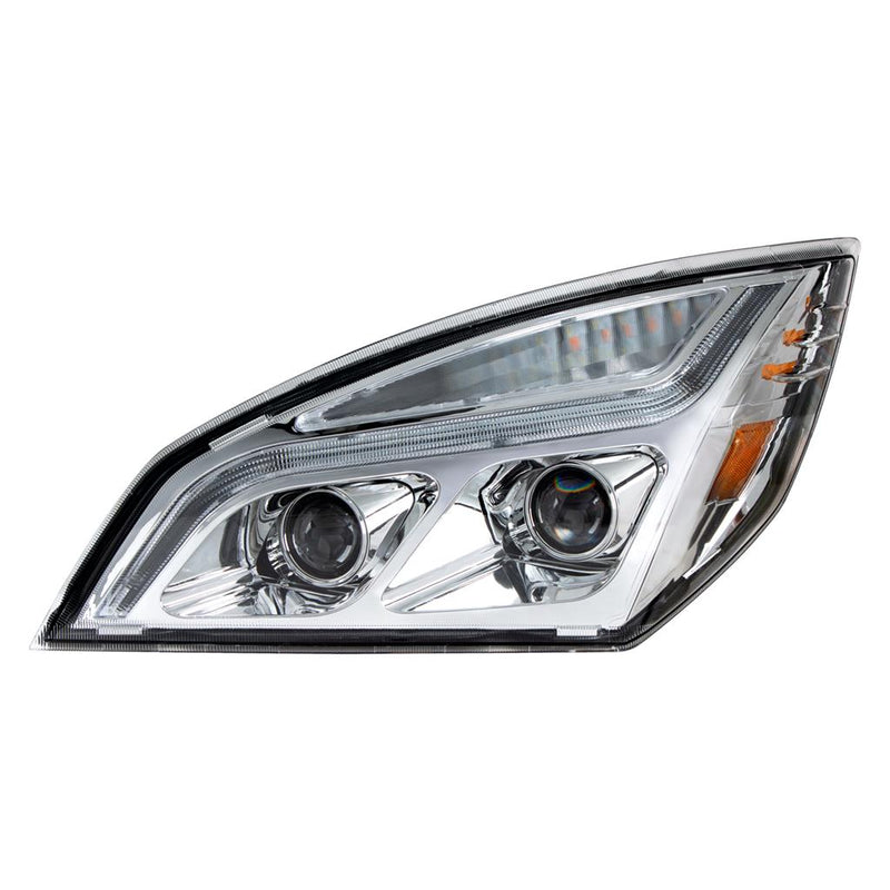 Freightliner Cascadia 2018-2023 all LED projector-style headlight w/LED position light